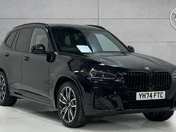 Black Used 2024 BMW X3 M Sport SUV | £48,150 (Expensive)