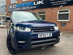 Blue Used 2015 Land Rover Range Rover Sport HSE Dynamic SUV | £14,750 (Fair price)