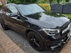 Black Used 2019 Mercedes GLC220 AMG line Coupe | £26,995 (Expensive)