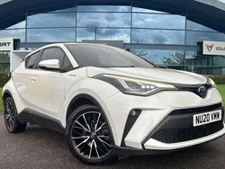 White Used 2020 Toyota C-HR SUV | £16,795 (Fair price)