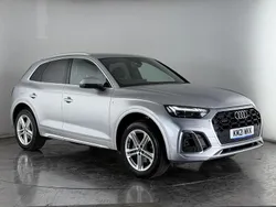 Silver Used 2021 Audi Q5 S-Line SUV | £26,950 (Good price)