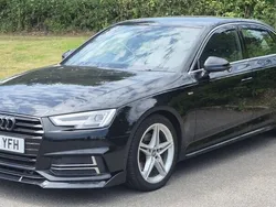Black Used 2018 Audi A4 S-Line Sedan | £9,600 (Good price)