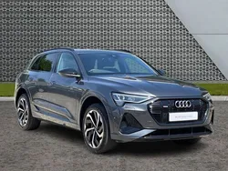 Grey Used 2021 Audi e-tron Black Edition SUV | £29,695 (Fair price)