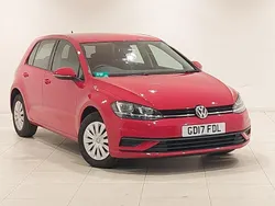 Red Used 2017 VW Golf VII S Hatchback | £8,498 (Fair price)