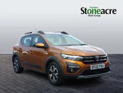 Orange Used 2022 Dacia Sandero Prestige Hatchback | £11,395 (Fair price)