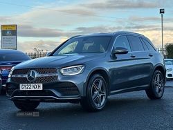Grey Used 2022 Mercedes GLC220 AMG line Estate | £29,945 (Fair price)