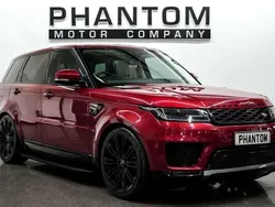 Red Used 2019 Land Rover Range Rover Sport HSE SUV | £29,990 (Super price)