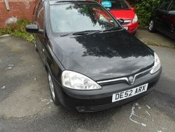 Black sapphire Used 2002 Vauxhall Corsa Hatchback | £2,295