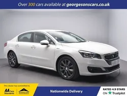 White Used 2018 Peugeot 508 GT-line Sedan | £10,500 (Good price)