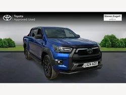 Blue Used 2024 Toyota HiLux Pickup | £41,143 (Expensive)