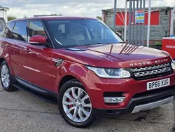 Red Used 2016 Land Rover Range Rover Sport HSE SUV | £18,795 (Fair price)
