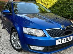 Blue Used 2014 Skoda Octavia Elegance Estate | £4,875 (Fair price)