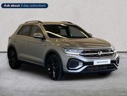Silver Used 2022 VW T-Roc R-line SUV | £23,547 (Fair price)