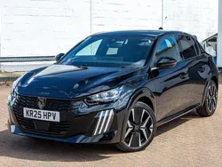 Black New 2025 Peugeot 208 GT Hatchback | £21,450 (Good price)
