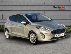 Silver Used 2018 Ford Fiesta Titanium Hatchback | £8,995 (Fair price)