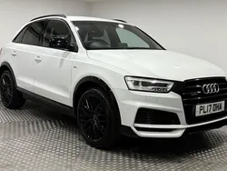 White Used 2017 Audi Q3 Black Edition SUV | £12,995 (Expensive)