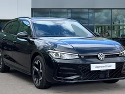 Grenadilla black metallic Used 2025 VW Passat R-line Estate | £35,194