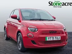 Used 2021 Fiat 500e Red Hatchback | £12,500 (Fair price)