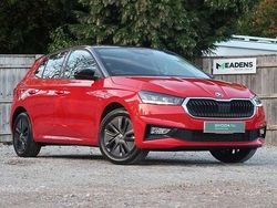 Velvet red metallic black magic pearl effect Used 2022 Skoda Fabia Colour Edition Hatchback | £14,495 (Fair price)