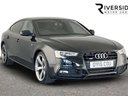Black Used 2015 Audi A5 Sportback Black Edition Hatchback | £11,290 (Fair price)