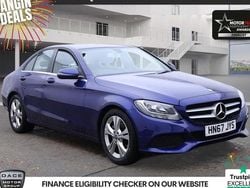 Blue Used 2017 Mercedes C220 Executive Sedan | £14,450 (Good price)