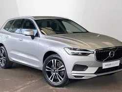 Bright silver Used 2021 Volvo XC60 Momentum SUV | £25,250 (Fair price)