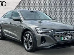 Grey Used 2024 Audi Q8 e-tron Sport SUV | £46,550 (Fair price)
