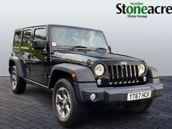 Black Used 2017 Jeep Wrangler Rubicon SUV | £29,896 (Good price)