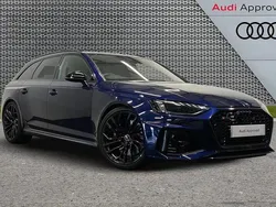 Blue Used 2023 Audi RS4 Design Estate | £62,495 (Fair price)