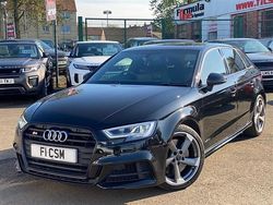 Black Used 2017 Audi S3 Sportback Black Edition Hatchback | £19,990