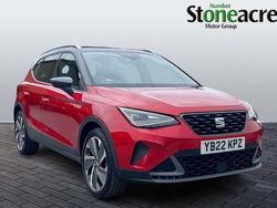 Red Used 2022 Seat Arona FR Sport SUV | £12,295 (Fair price)