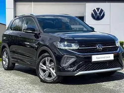 Black Used 2024 VW T-Cross R-line SUV | £23,989 (A bit pricey)