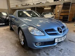Blue Used 2011 Mercedes SLK200 Cabriolet | £4,490 (Expensive)