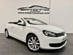 White Used 2013 VW Golf Cabriolet SE Cabriolet | £5,880 (Fair price)