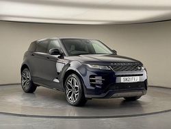 Portofino blue Used 2021 Land Rover Range Rover evoque HSE Dynamic SUV | £29,300 (A bit pricey)