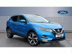Blue Used 2019 Nissan Qashqai Tekna SUV | £12,457 (Fair price)