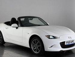 White Used 2019 Mazda MX5 Cabriolet | £13,150 (Fair price)
