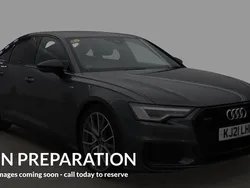 Grey Used 2021 Audi A6 Black Edition Sedan | £24,620 (Fair price)