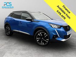 Blue Used 2021 Peugeot 2008 GT-line SUV | £12,395 (Fair price)