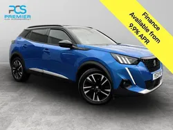 Blue Used 2021 Peugeot 2008 GT-line SUV | £12,395 (Fair price)