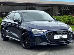 Blue New 2025 Audi A3 Sportback Black Edition Hatchback | £39,710 (Super price)