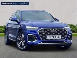 Blue Used 2025 Audi Q5 Sportback S-Line SUV | £40,930 (Fair price)