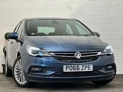 Blue Used 2016 Vauxhall Astra Elite Hatchback | £8,945 (A bit pricey)