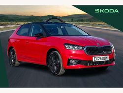 Velvet red Used 2025 Skoda Fabia Design Edition Hatchback | £19,600 (Fair price)
