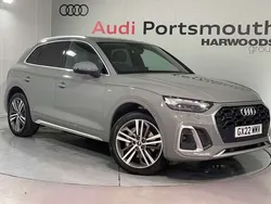 Grey Used 2022 Audi Q5 S-Line SUV | £33,490 (Fair price)