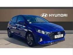 Blue Used 2021 Hyundai i20 Hatchback | £12,226 (Fair price)