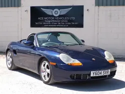 Blue Used 2001 Porsche 986 Boxster Cabriolet | £5,999