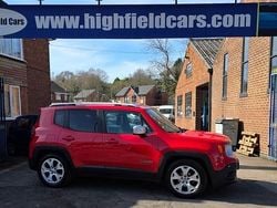 Red Used 2019 Jeep Renegade Limited SUV | £10,490 (Fair price)