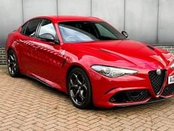 Red Used 2022 Alfa Romeo Giulia Quadrifoglio Sedan | £46,995 (Fair price)