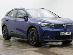Blue Used 2022 VW ID.4 Pure SUV | £19,995 (Fair price)